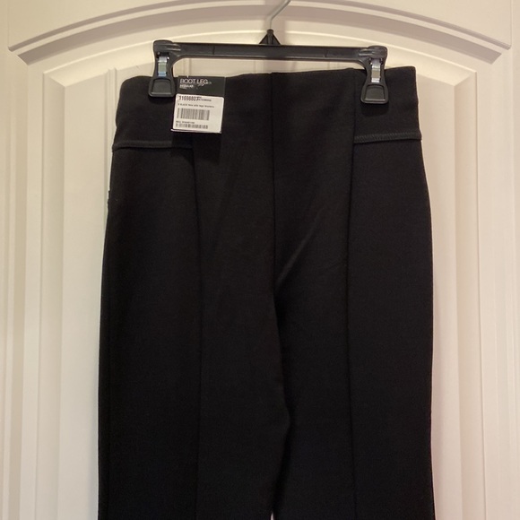 INC International Concepts Size 0 Black wear to work bootcut pants. - Picture 4 of 6